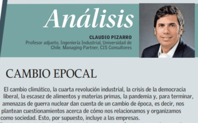 Columna de Claudio Pizarro: Cambio epocal